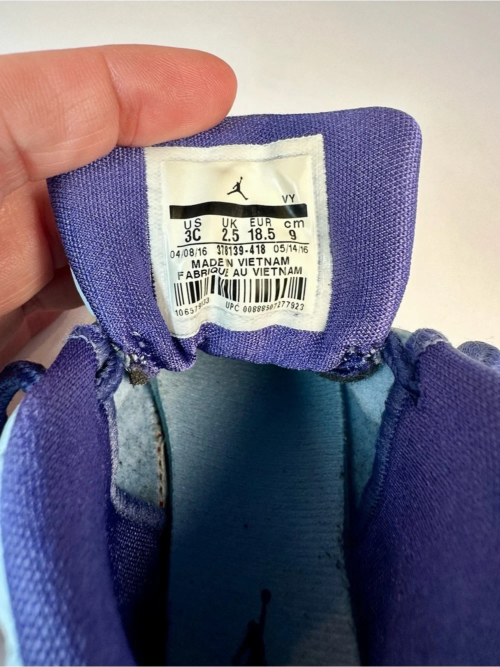 Air Jordan 12 Retro Gift Pack CB 'Hornets' (Style Code: 378139-418) Size 3C